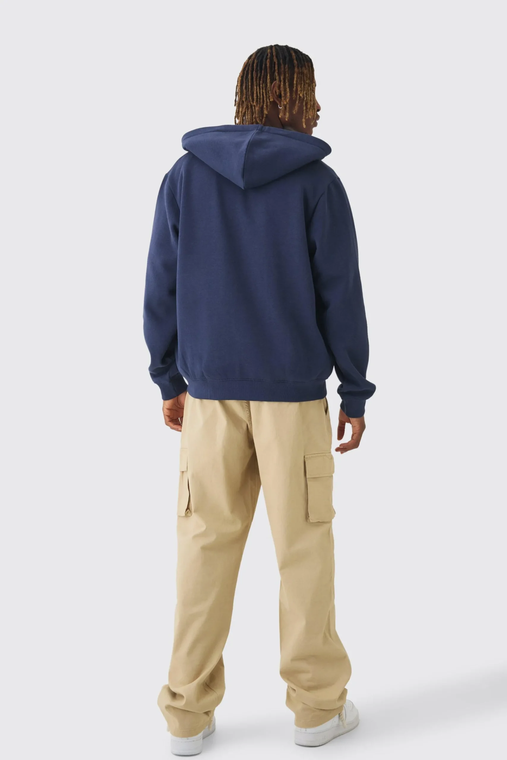 boohooMAN Tall Relaxed Fit Fixed Waist Cargo Trousers | UK| Trousers|Cargos