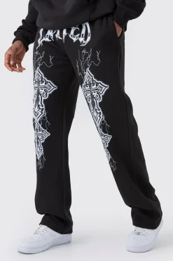 boohooMAN Tall Relaxed Worldwide Cross Jogger | UK| Trousers|Joggers