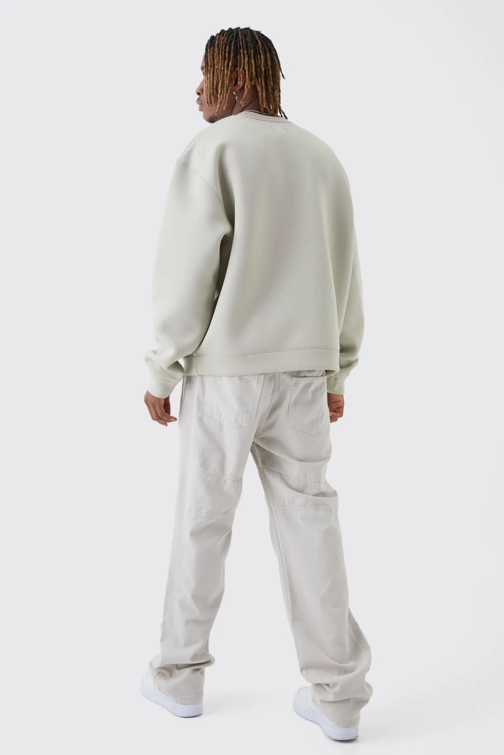 boohooMAN Tall Scuba Oversized Sweat | UK| Hoodies & Sweatshirts