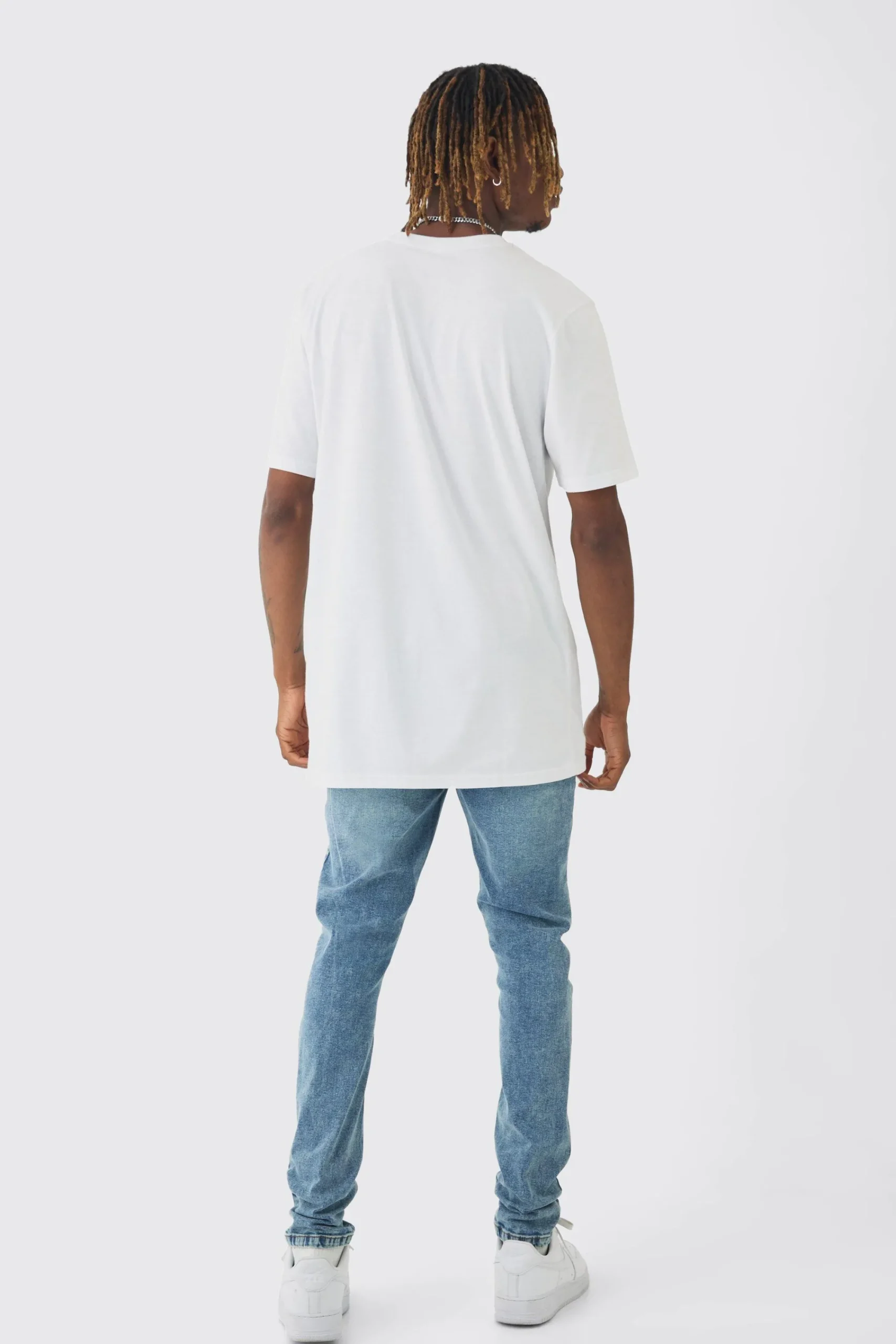 boohooMAN Tall Skinny Jeans With All Over Rips | UK| Trousers|Jeans