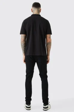 boohooMAN Tall Skinny Stretch Rip And Repair Jean | UK| Trousers|Jeans