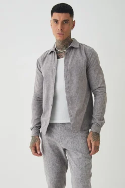 boohooMAN Tall Smart Shirt Set In | UK| Shirts|Sets & Co-Ords