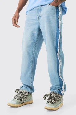 boohooMAN Tall Straight Fit Frayed Jean | UK| Jeans