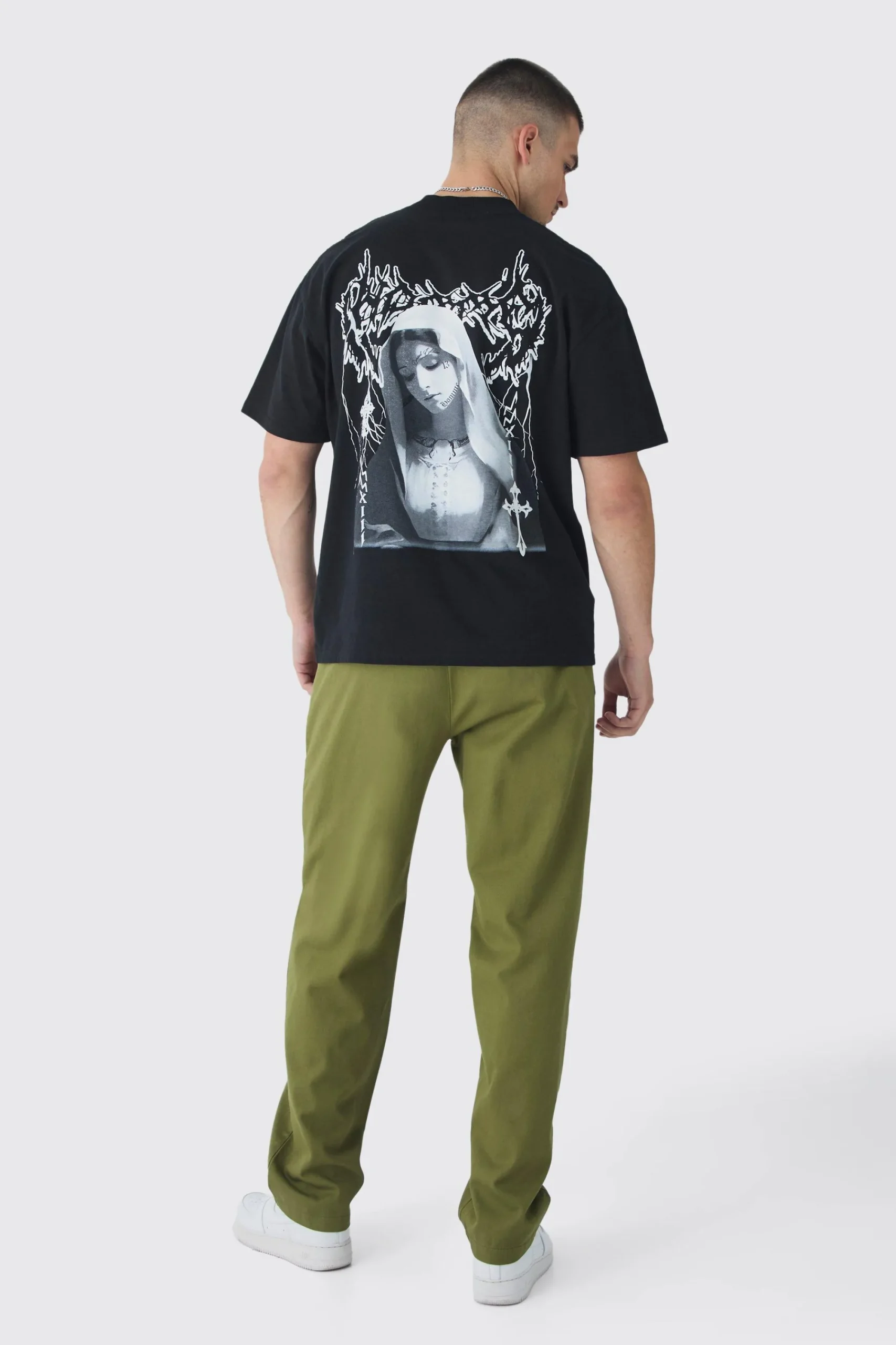 boohooMAN Tall Straight Fit Front Pocket Twill Overdyed Cargo Trouser | UK| Trousers|Cargos