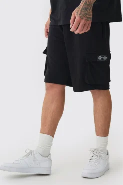 boohooMAN Tall Woven Tab Relaxed Fit Cargo Shorts | UK| Shorts
