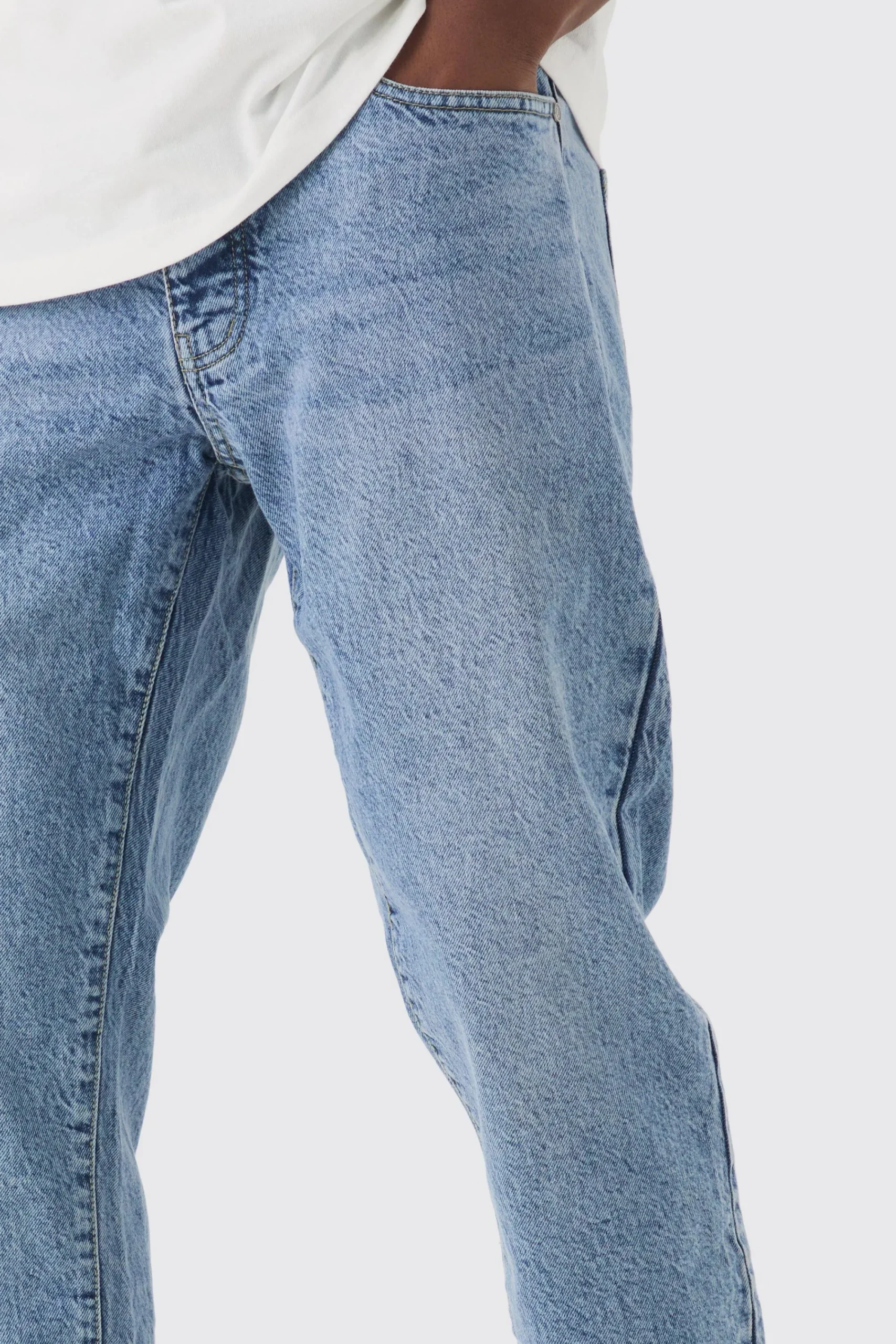 boohooMAN Tapered Fit Rigid Jeans | UK| Trousers|Jeans