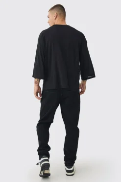 boohooMAN Tapered Rigid Jean In | UK| Trousers|Jeans