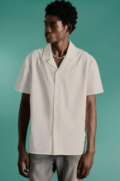 boohooMAN Technical Stretch Oversized Short Sleeve Shirt | UK| Shirts