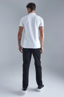boohooMAN Technical Stretch Slim Trouser | UK| Trousers
