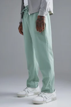 boohooMAN Technical Stretch Straight Trouser | UK| Trousers