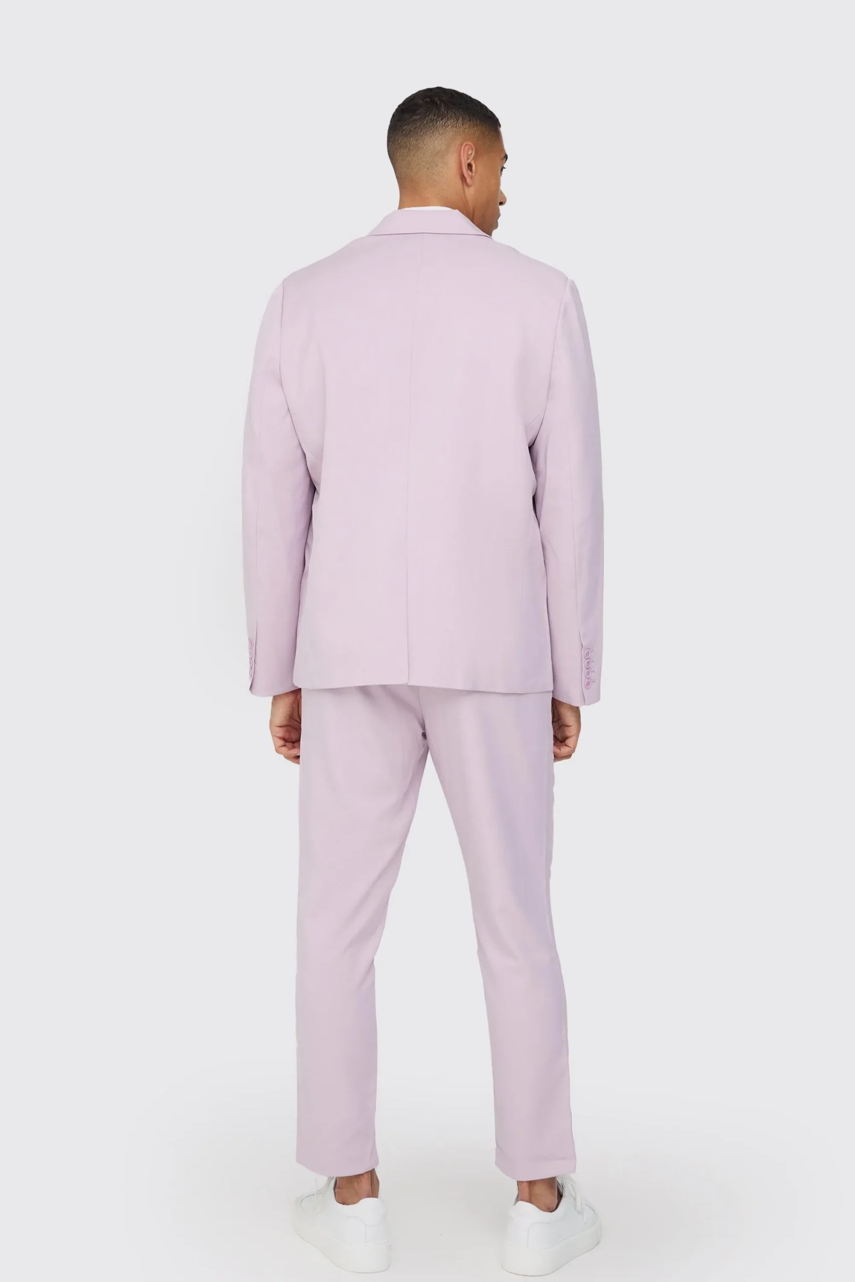 boohooMAN Textured Double Breasted Suit Jacket | UK| Suits & Tailoring