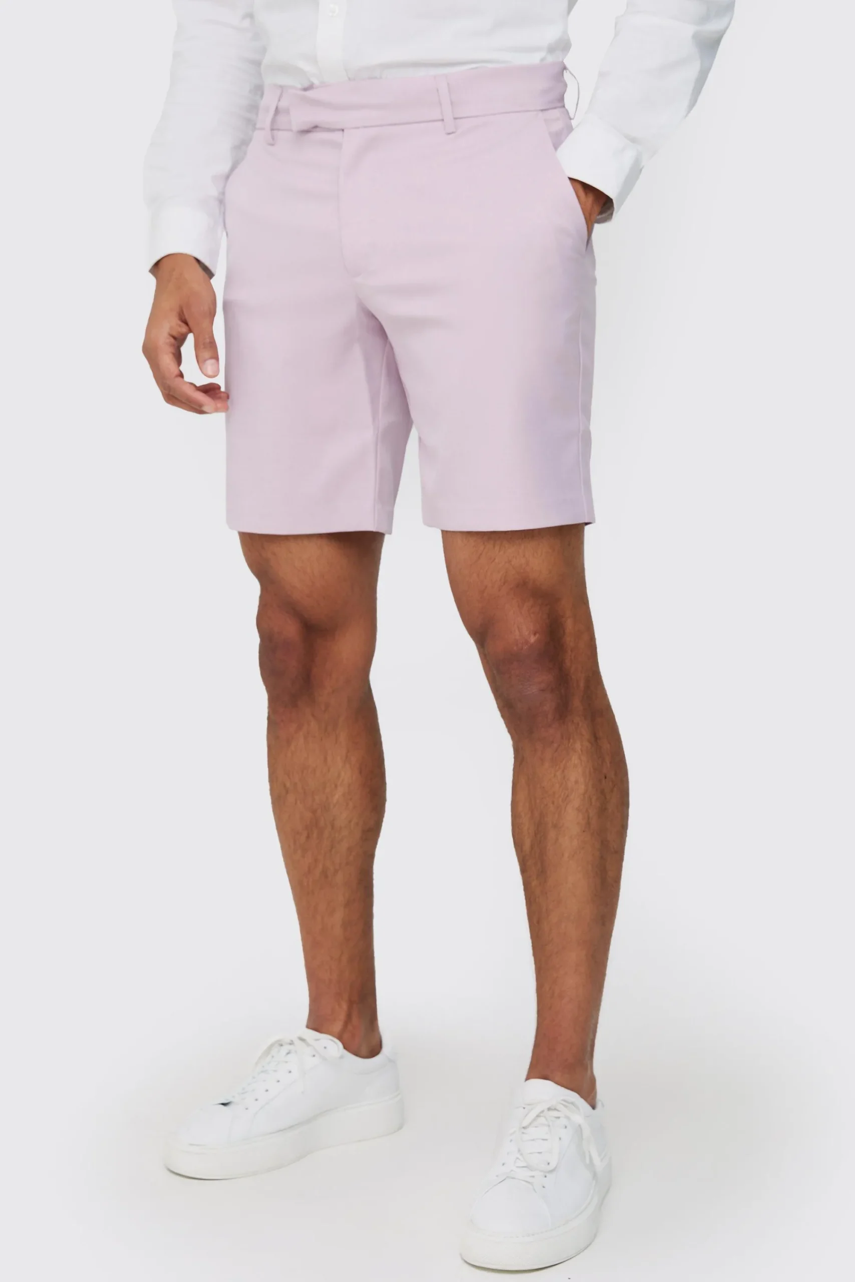 boohooMAN Textured Slim Fit Suit Shorts | UK| Suits & Tailoring|Shorts