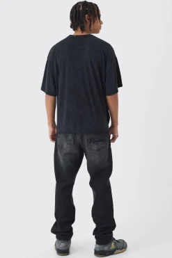 boohooMAN Tonal Embroidered Set | UK| Sets & Co-Ords