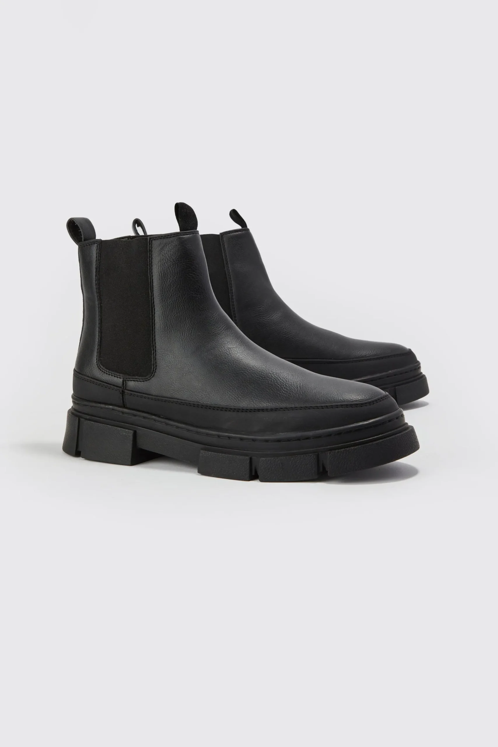 boohooMAN Track Sole Chelsea Boot | UK| Boots