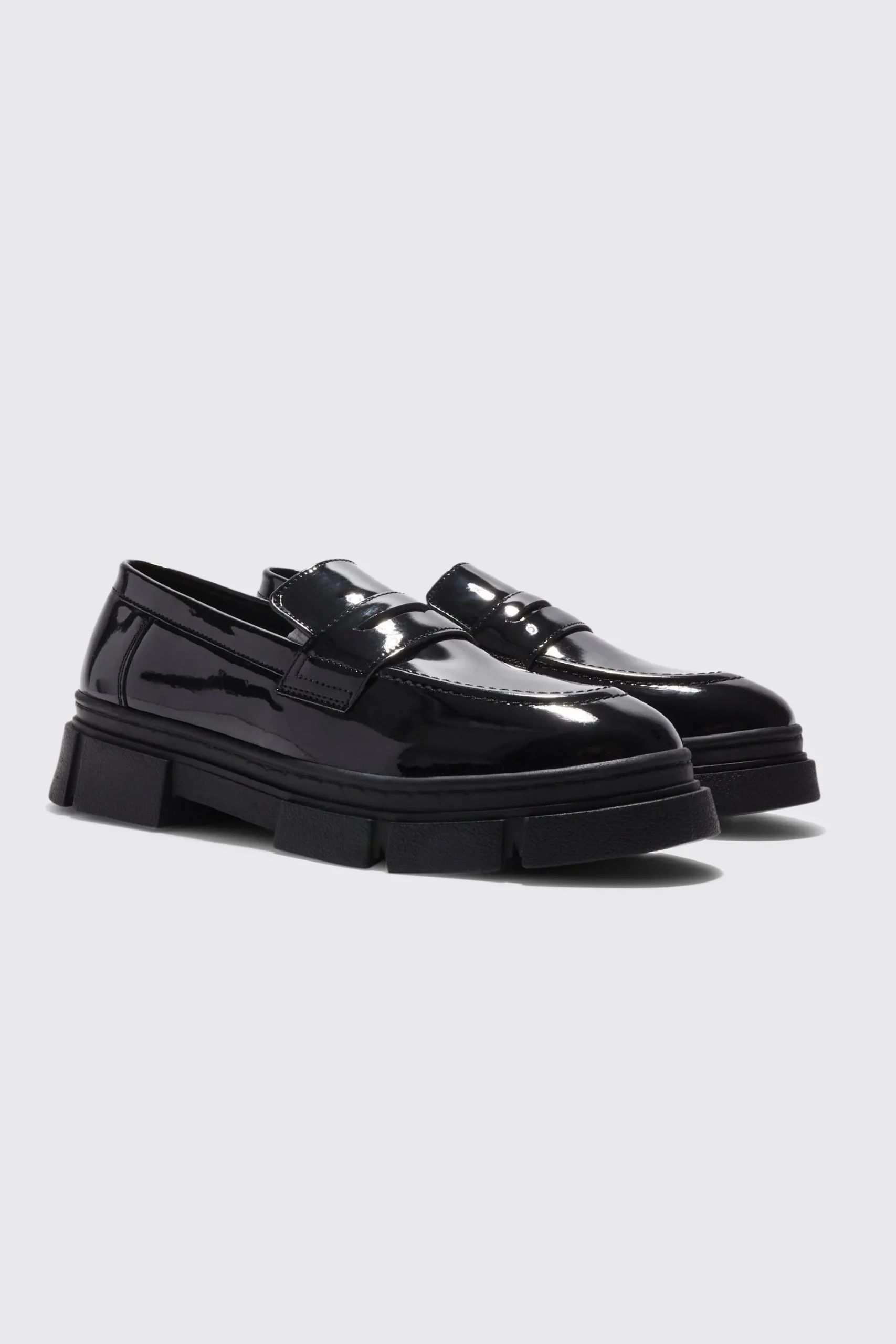 boohooMAN Track Sole Loafer | UK| Smart Shoes