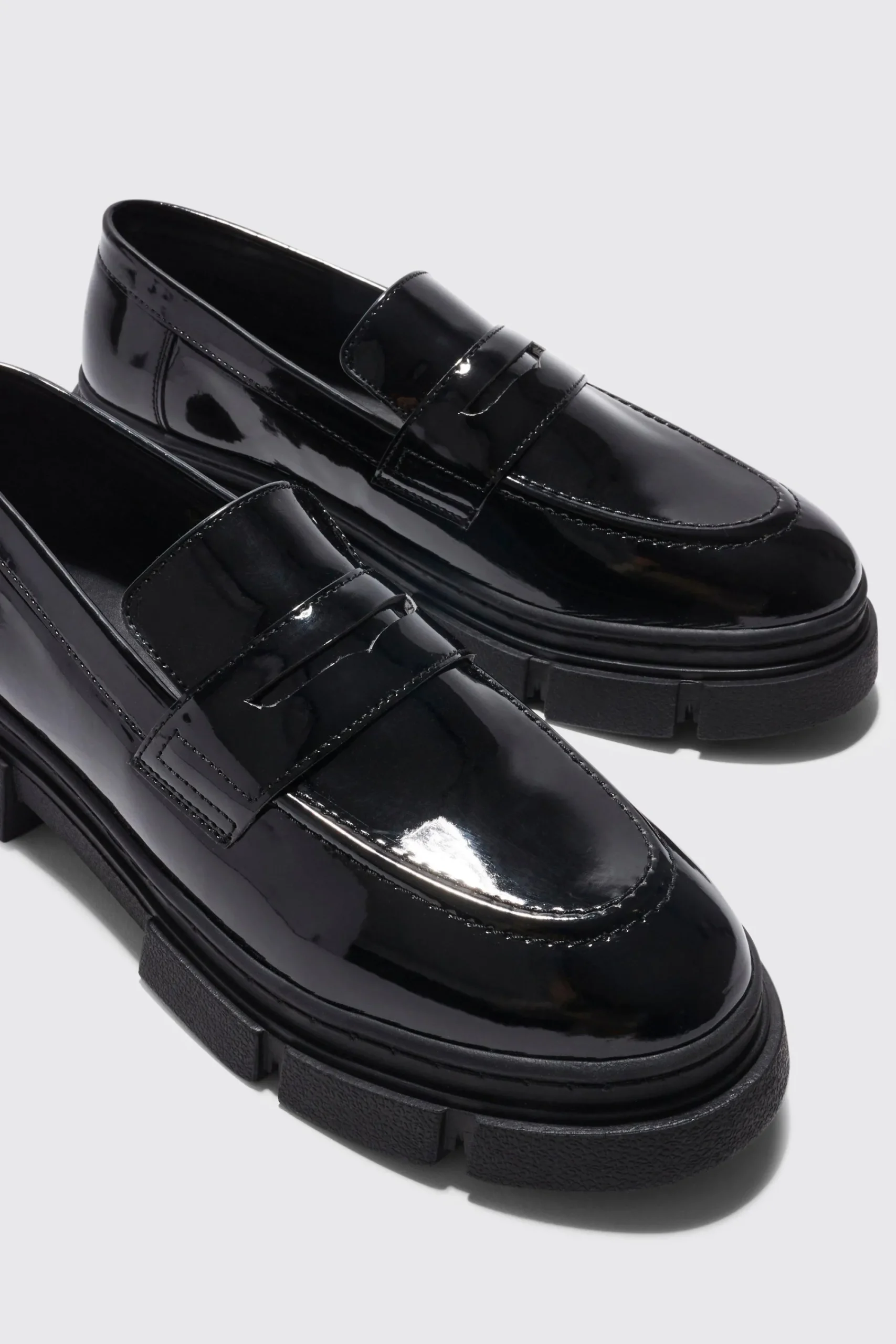 boohooMAN Track Sole Loafer | UK| Smart Shoes