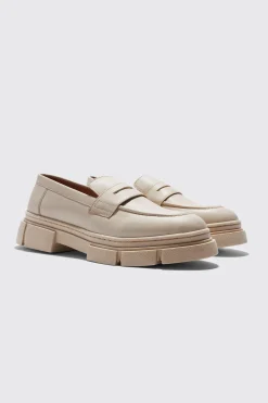boohooMAN Track Sole Loafer | UK| Smart Shoes