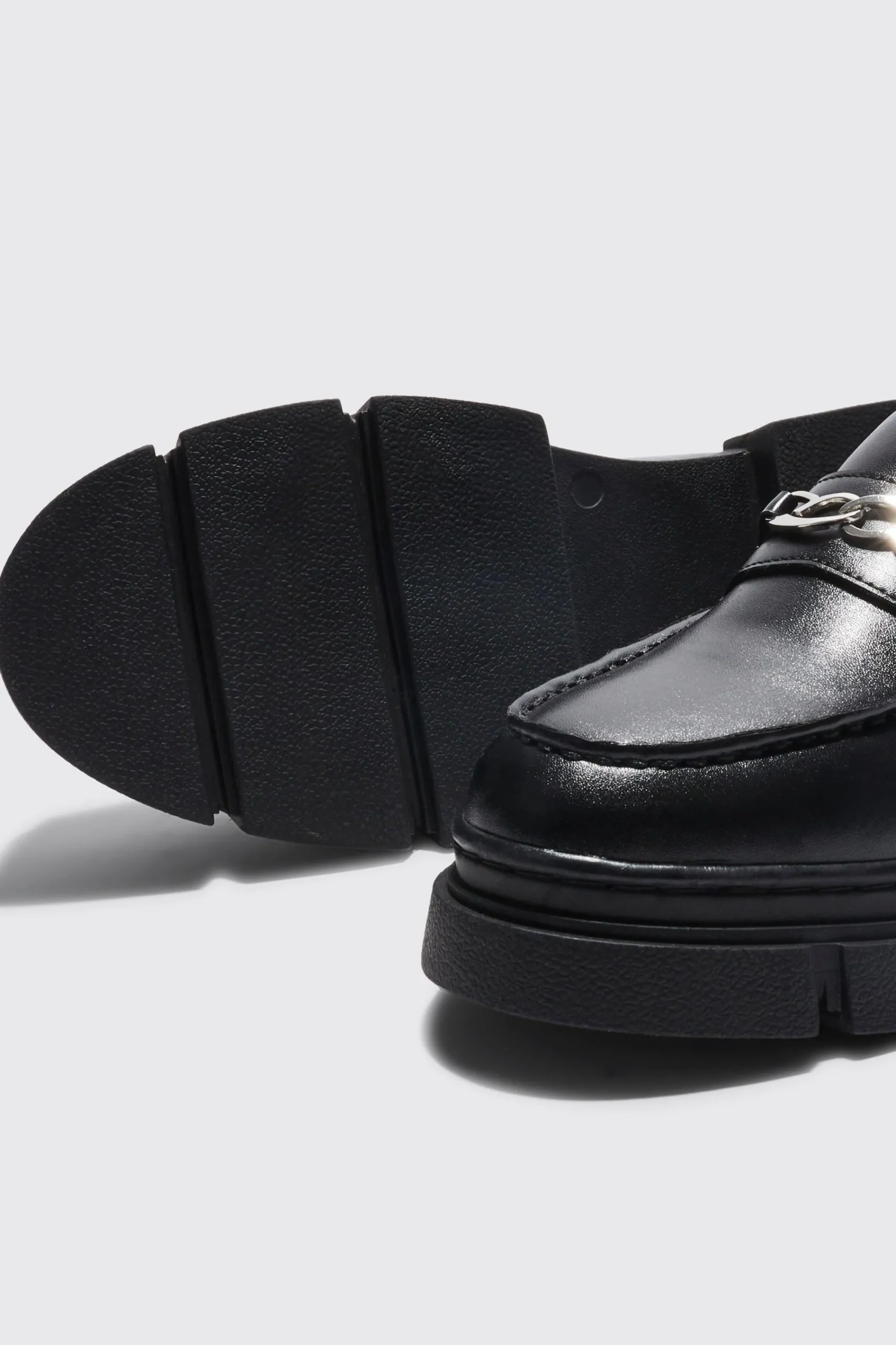 boohooMAN Track Sole Snaffle Loafer | UK| Smart Shoes