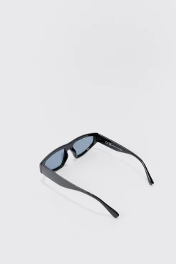 boohooMAN Triangle Plastic Sunglasses In | UK| Sunglasses