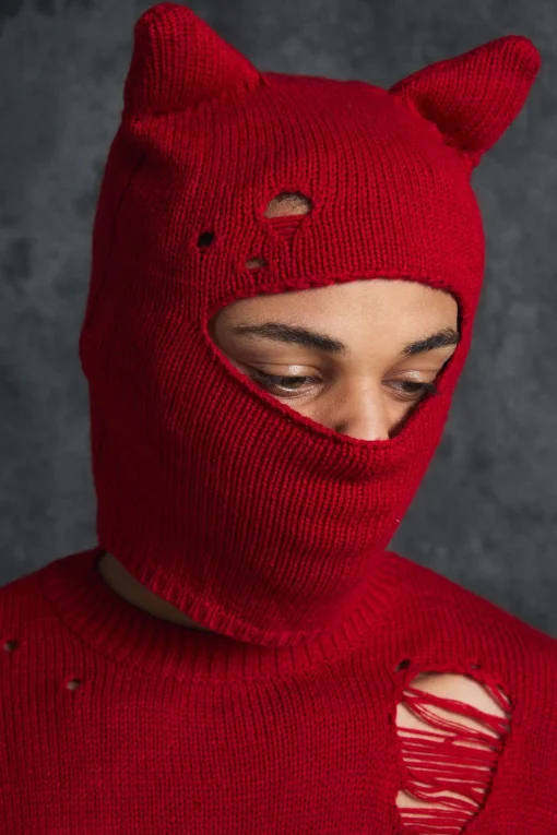 boohooMAN Trippie Redd Balaclava | UK| Hats & Caps