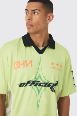 V Neck Official Football Polo | UK^boohooMAN