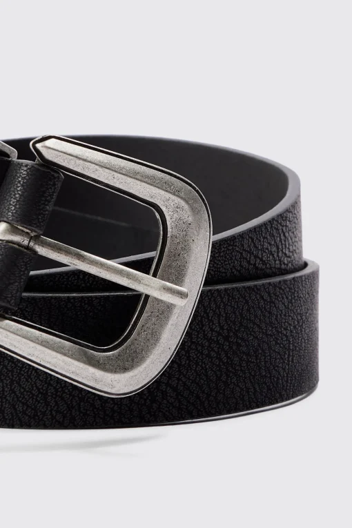 boohooMAN Western Buckle Belt | UK| Belts