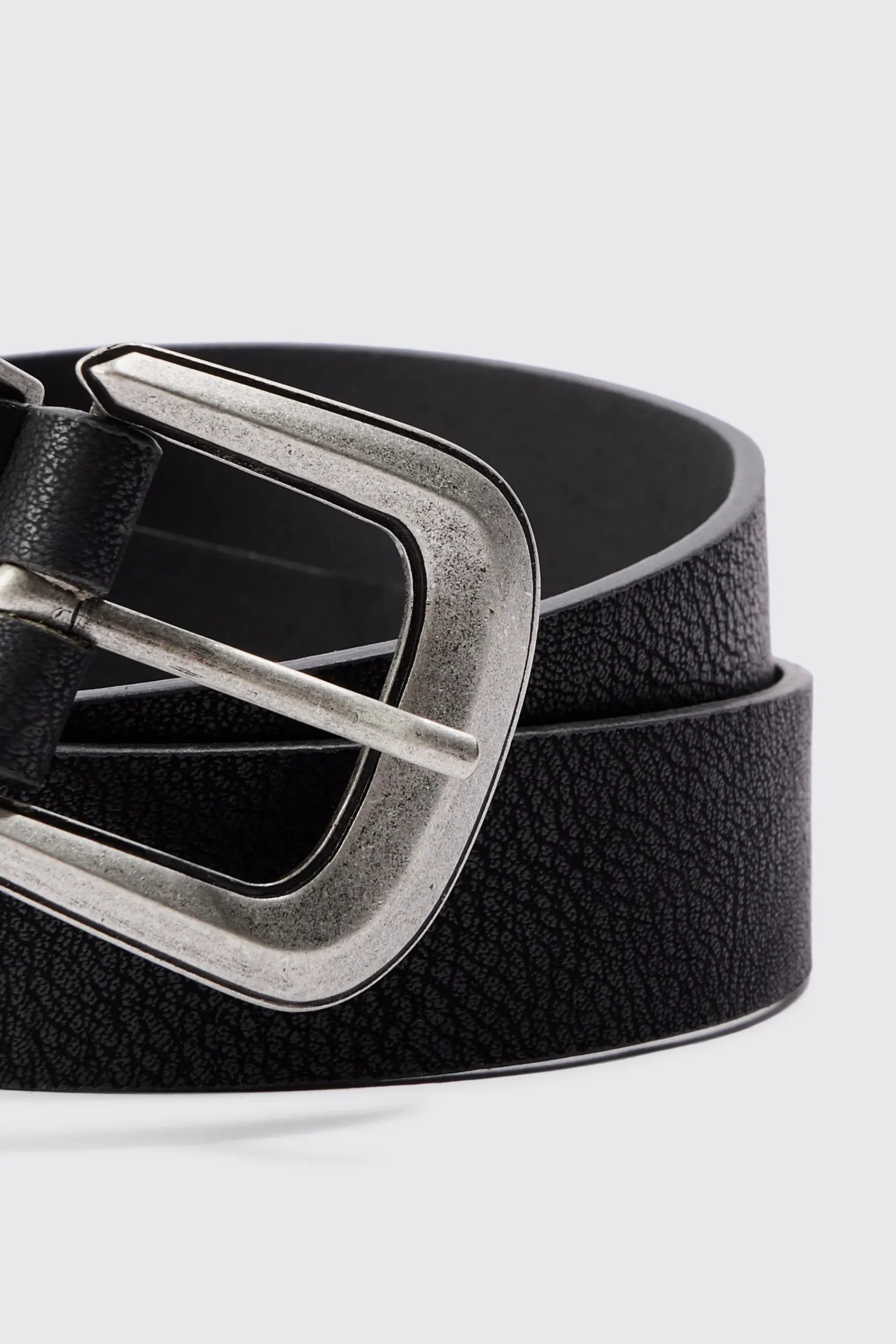 boohooMAN Western Buckle Belt | UK| Belts