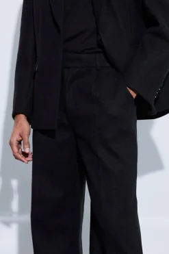 boohooMAN Wool Look Oversized Strap Detail Suit | UK| Suits & Tailoring