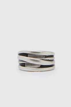 boohooMAN Wrapped Ring | UK| Jewellery & Watches